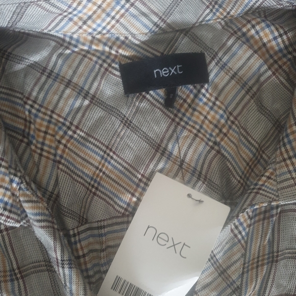 Check Twist Shirt Dress - Picture 7 of 7